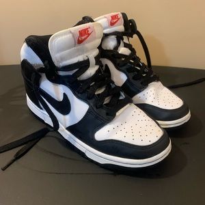 Nike Panda Dunks High Tops